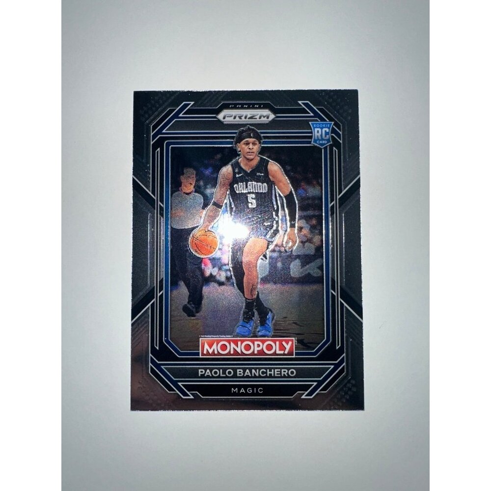 2022-23 Panini Prizm NBA Monopoly PAOLO BANCHERO Rookie Card # 66 Magic M/NM